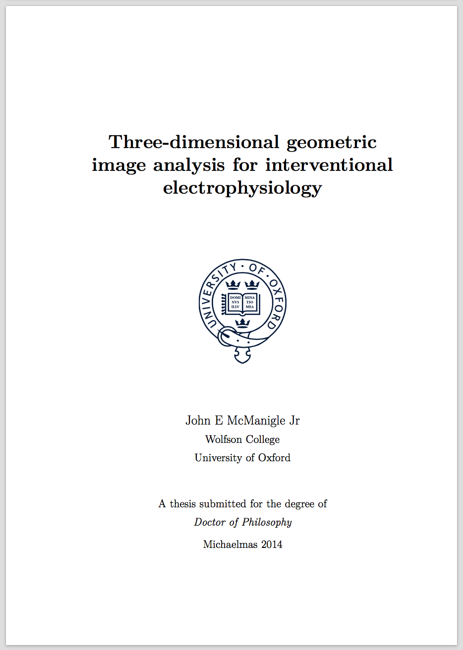 cover page of phd proposal