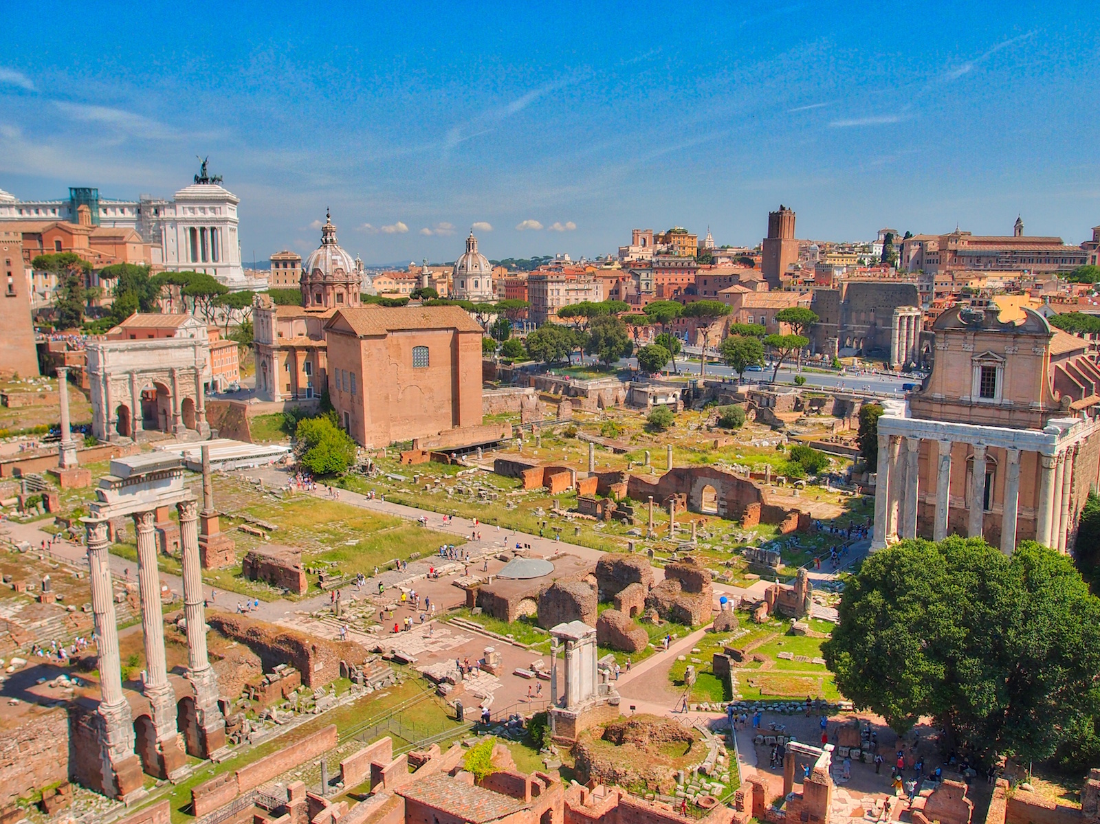 Roman Forum Area